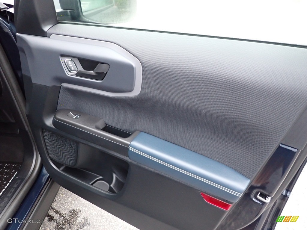 2021 Ford Bronco Sport Outer Banks 4x4 Navy Pier Door Panel Photo #142891066