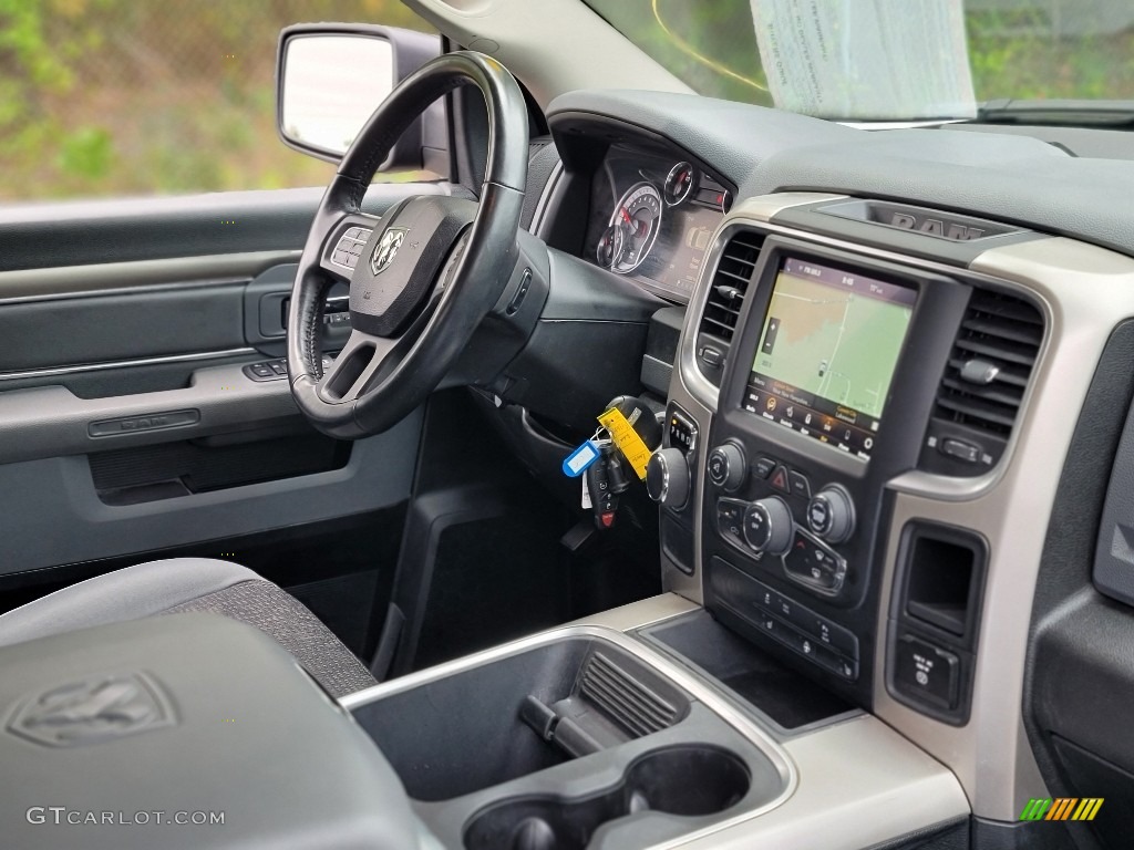 2020 1500 Classic SLT Crew Cab 4x4 - Diamond Black Crystal Pearl / Black/Diesel Gray photo #3