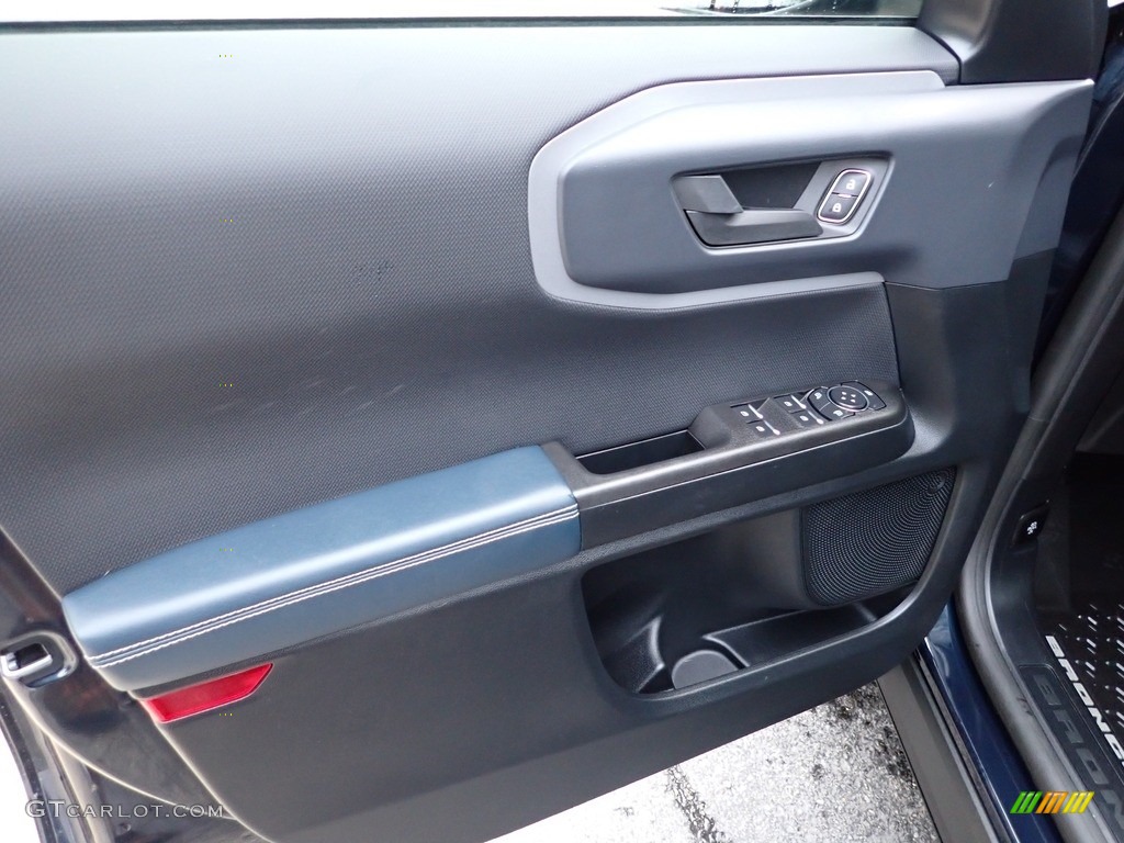 2021 Ford Bronco Sport Outer Banks 4x4 Navy Pier Door Panel Photo #142891213