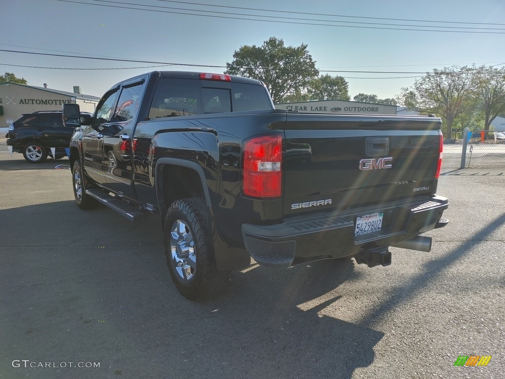 2018 Sierra 3500HD Denali Crew Cab 4x4 - Onyx Black / Jet Black photo #4