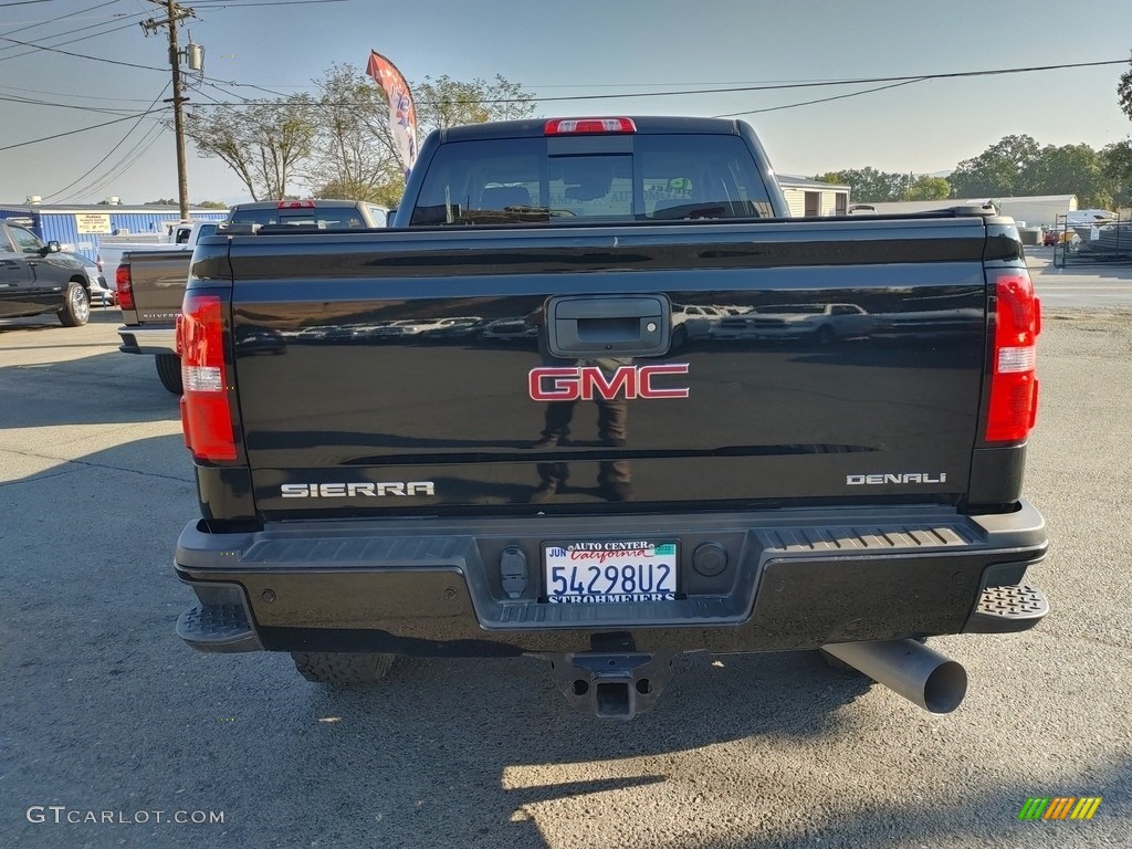 2018 Sierra 3500HD Denali Crew Cab 4x4 - Onyx Black / Jet Black photo #5