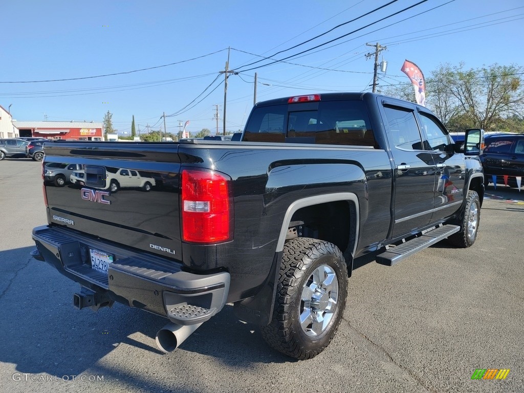 2018 Sierra 3500HD Denali Crew Cab 4x4 - Onyx Black / Jet Black photo #6