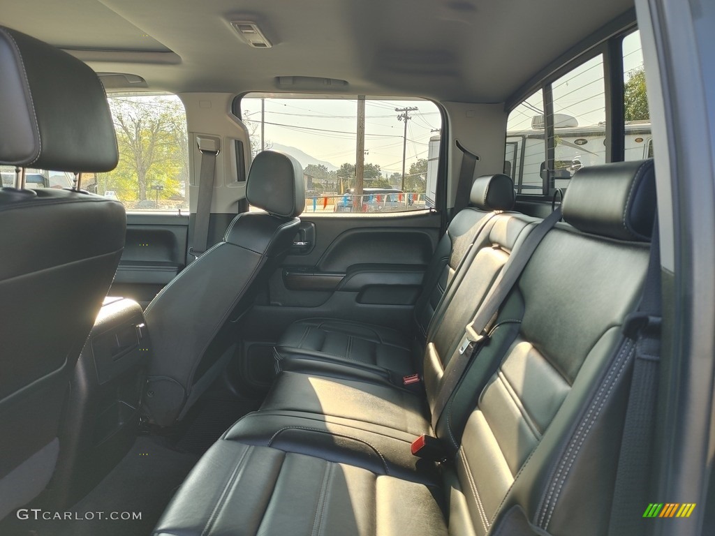 2018 GMC Sierra 3500HD Denali Crew Cab 4x4 Rear Seat Photo #142891930