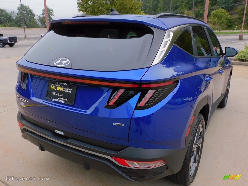 2022 Tucson SEL AWD - Intense Blue / Black photo #2