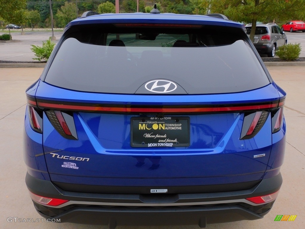 2022 Tucson SEL AWD - Intense Blue / Black photo #3