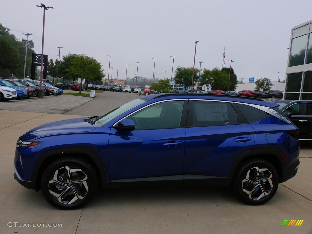 2022 Tucson SEL AWD - Intense Blue / Black photo #6