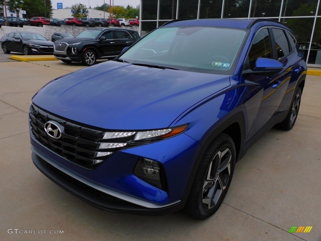 2022 Tucson SEL AWD - Intense Blue / Black photo #7