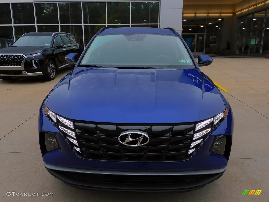 2022 Tucson SEL AWD - Intense Blue / Black photo #8