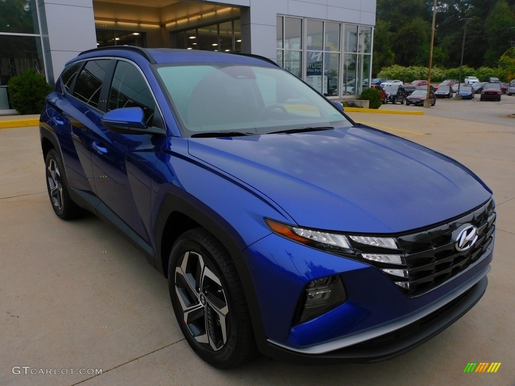 Intense Blue 2022 Hyundai Tucson SEL AWD Exterior Photo #142894348