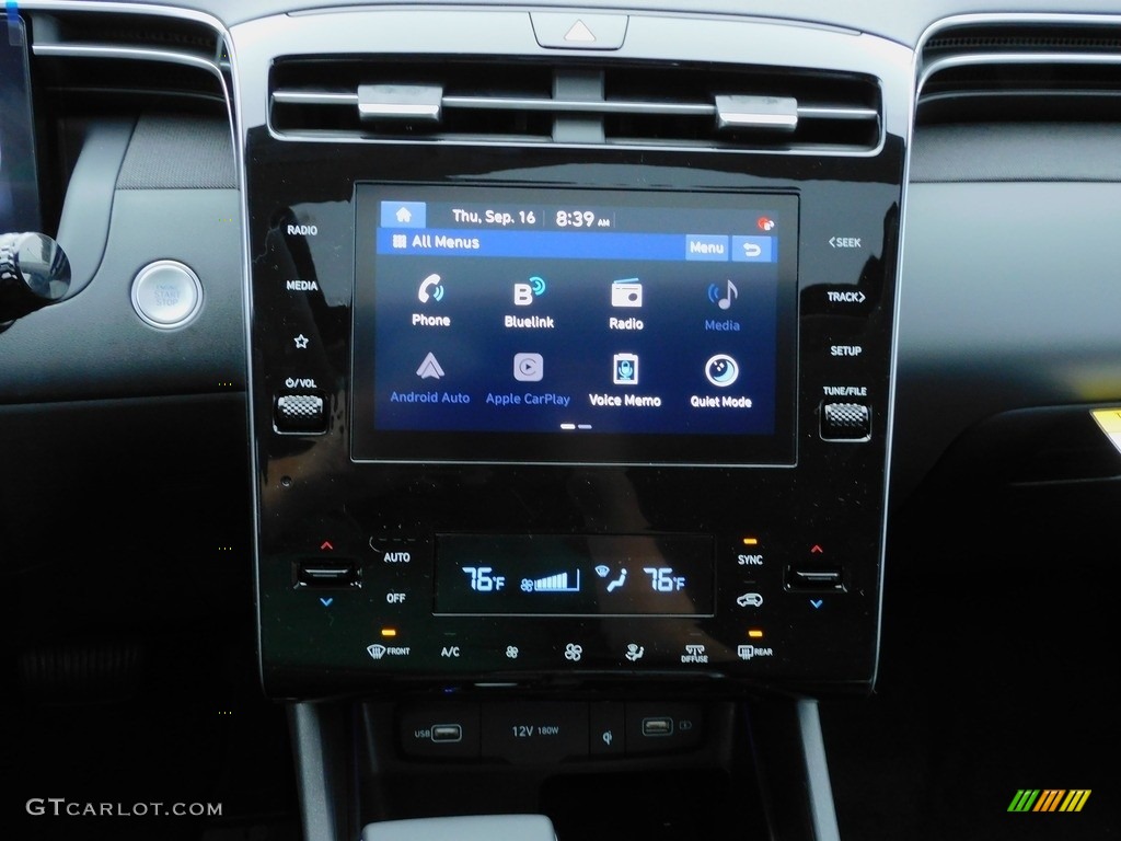 2022 Tucson SEL AWD - Intense Blue / Black photo #16