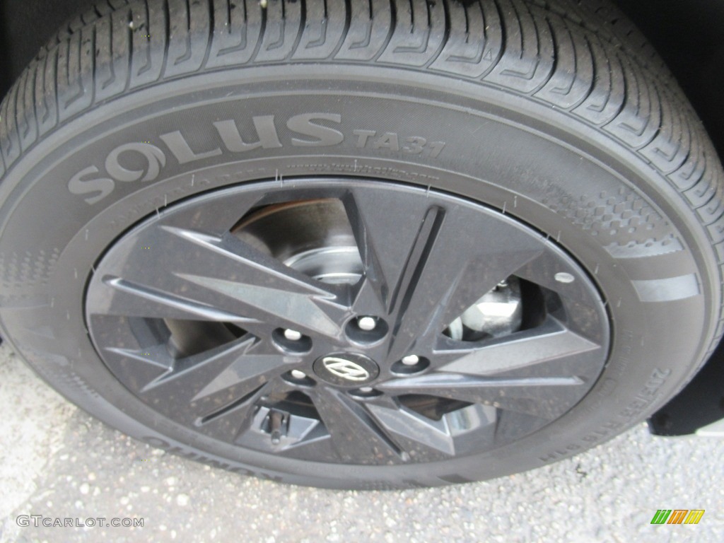 2021 Elantra SEL - Shimmering Silver Pearl / Medium Gray photo #7