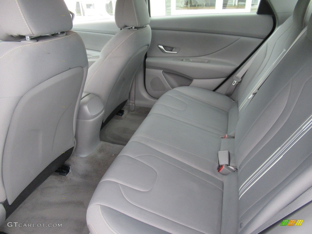 2021 Elantra SEL - Shimmering Silver Pearl / Medium Gray photo #12