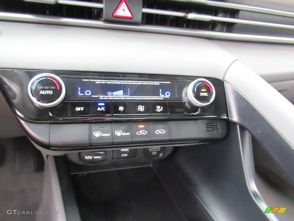 2021 Elantra SEL - Shimmering Silver Pearl / Medium Gray photo #19