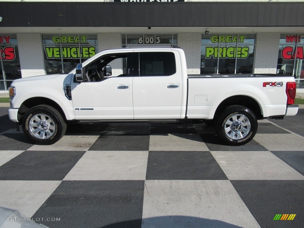 Star White Ford F350 Super Duty