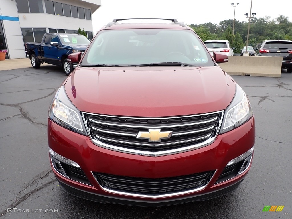 2017 Traverse LT AWD - Siren Red Tintcoat / Ebony photo #12