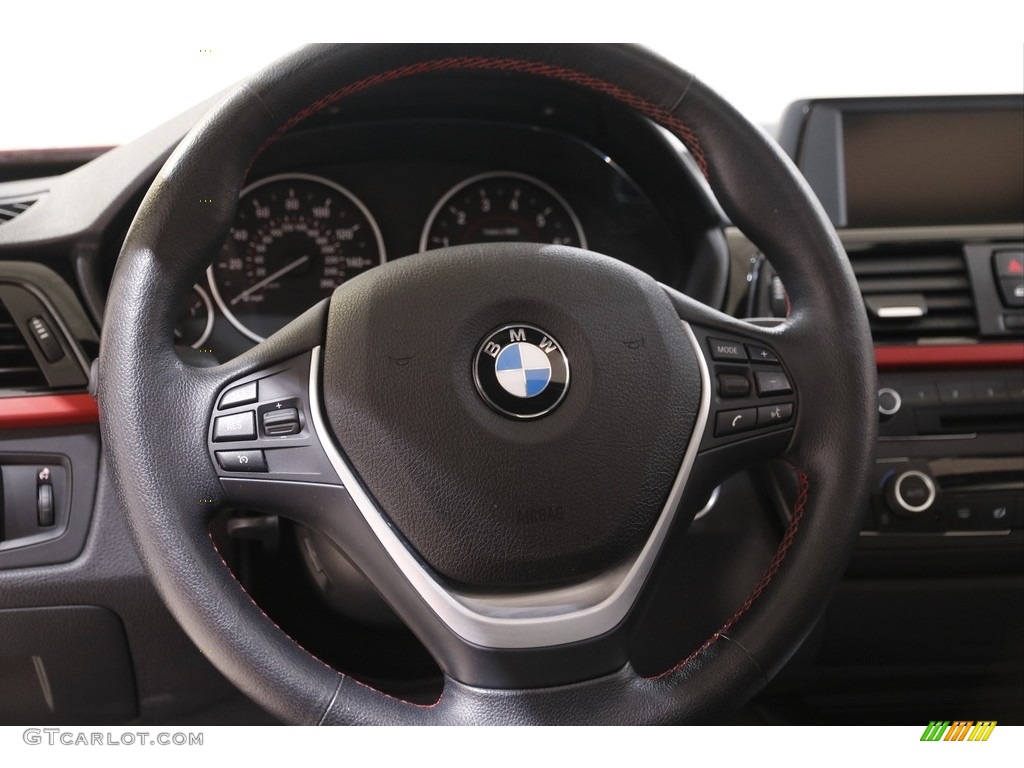 2013 3 Series 328i xDrive Sedan - Melbourne Red Metallic / Coral Red/Black photo #7