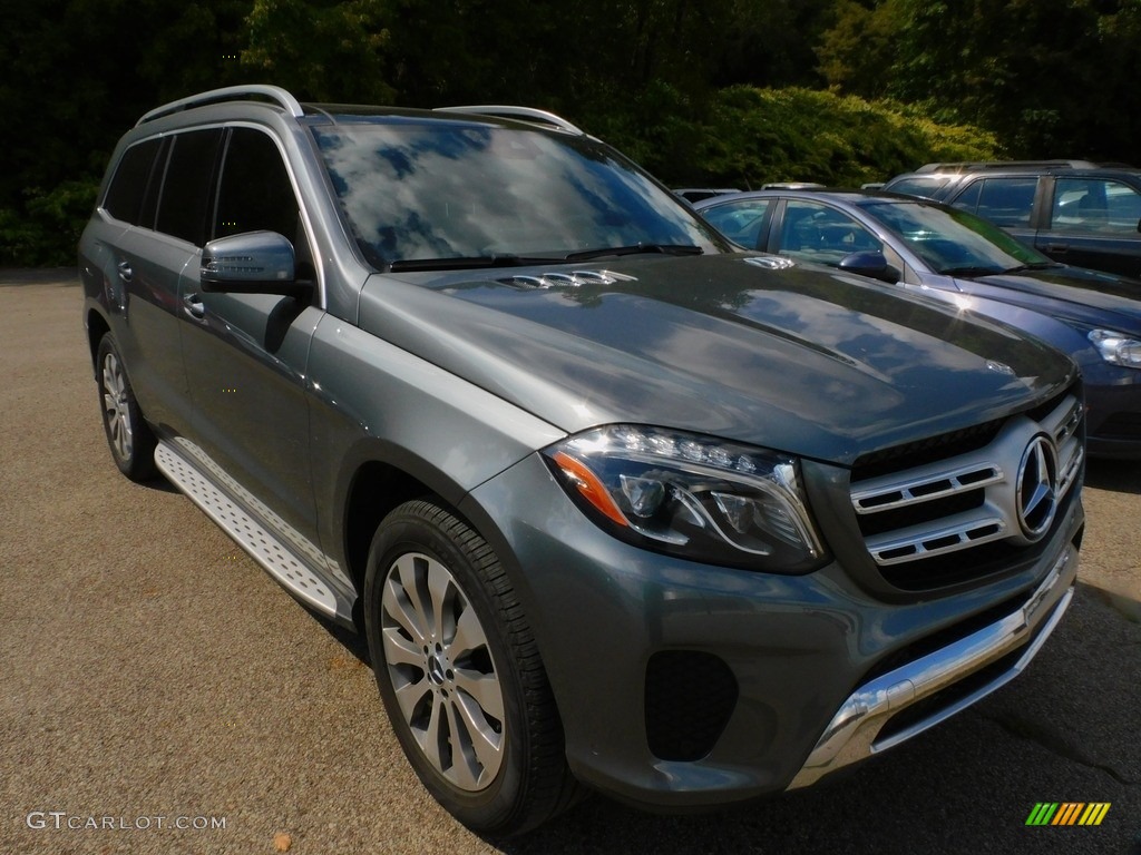 Selenite Grey Metallic 2018 Mercedes-Benz GLS 450 4Matic Exterior Photo #142897173