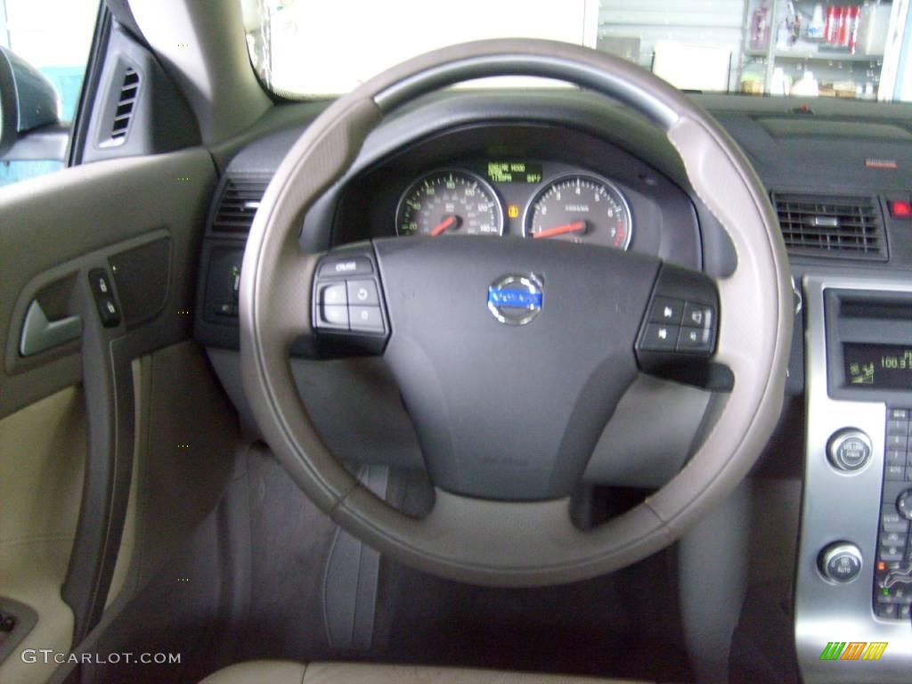 2007 C70 T5 Convertible - Celestial Blue Metallic / Calcite Cream photo #25