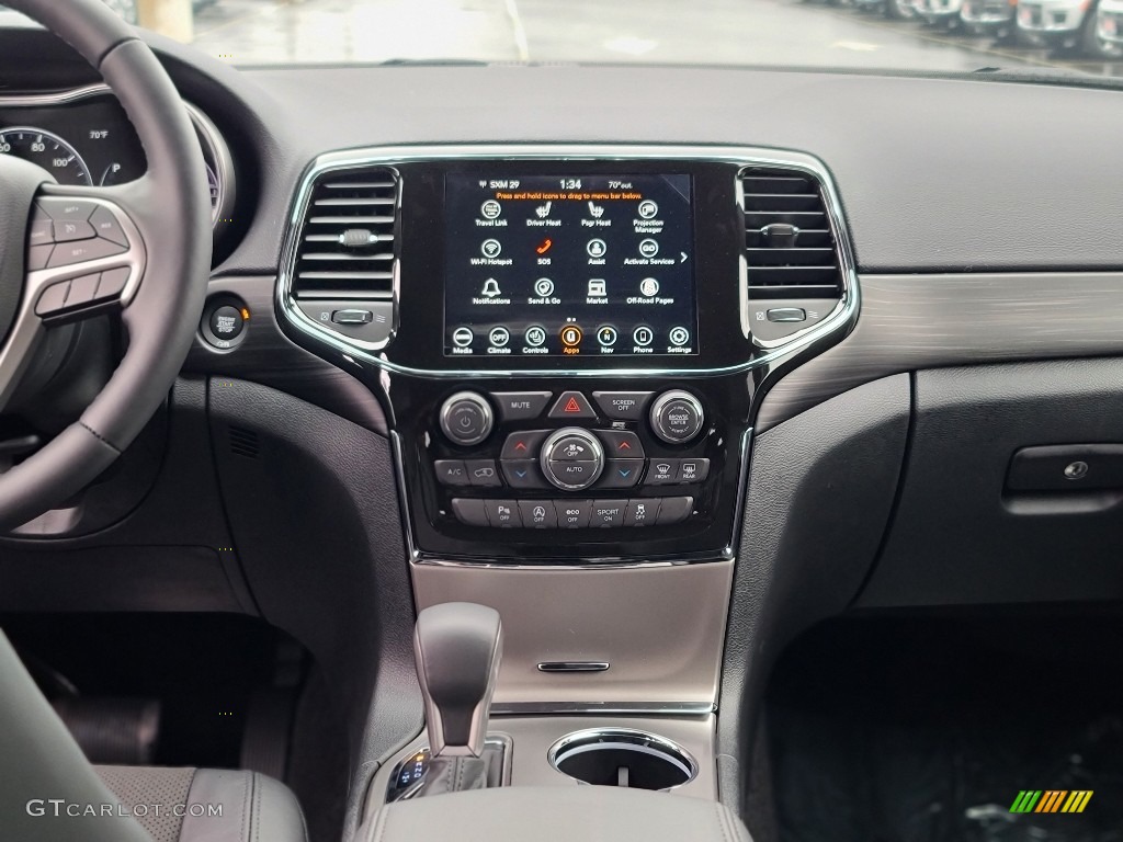 2021 Jeep Grand Cherokee Laredo 4x4 Controls Photo #142897768