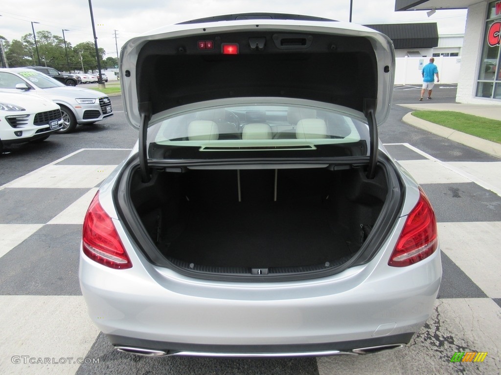 2018 C 300 Sedan - Diamond Silver Metallic / Silk Beige/Black photo #5