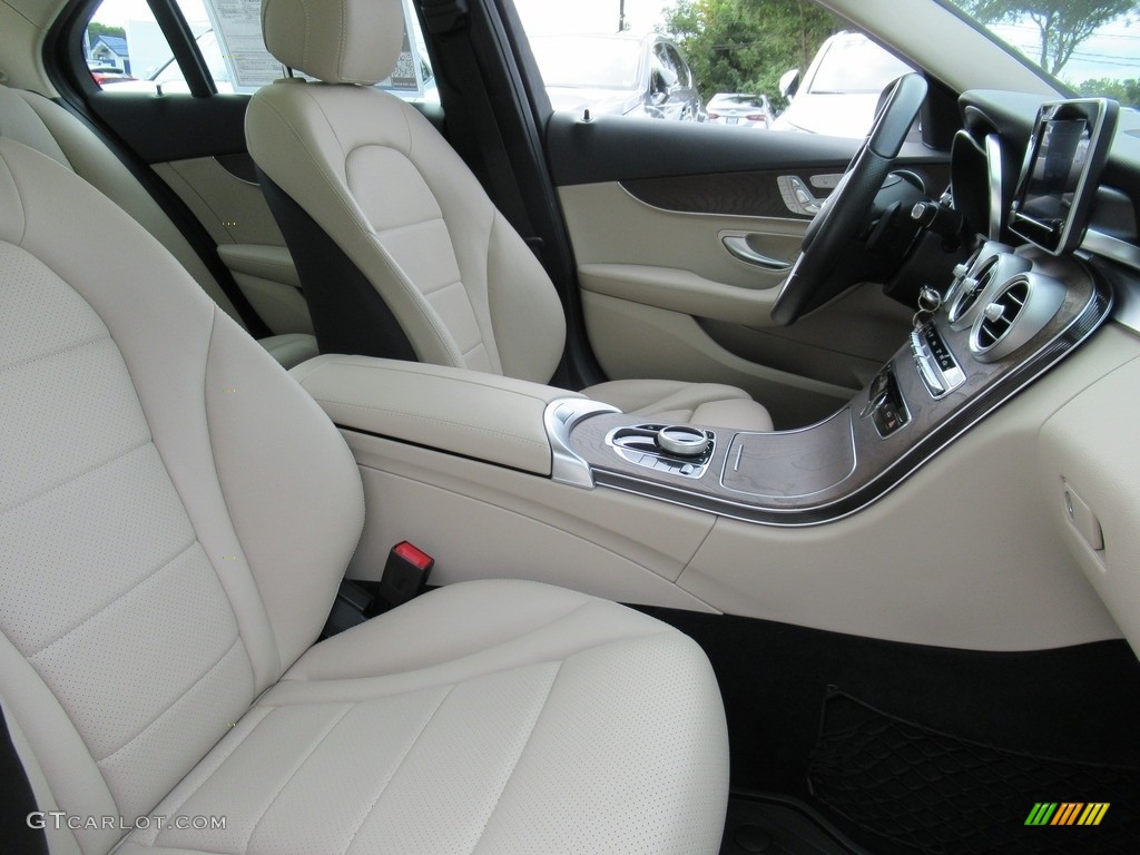 2018 C 300 Sedan - Diamond Silver Metallic / Silk Beige/Black photo #13