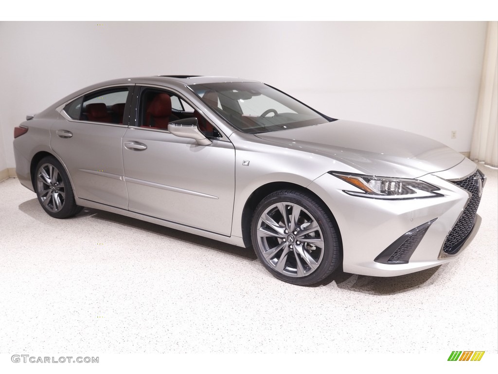 Atomic Silver 2021 Lexus ES 350 F Sport Exterior Photo #142897963