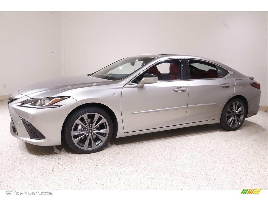 Atomic Silver 2021 Lexus ES 350 F Sport Exterior Photo #142897996