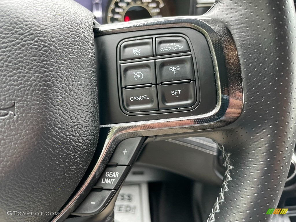 2021 Ram 2500 Power Wagon Crew Cab 4x4 75th Anniversary Edition Mountain Brown/Black Steering Wheel Photo #142898065