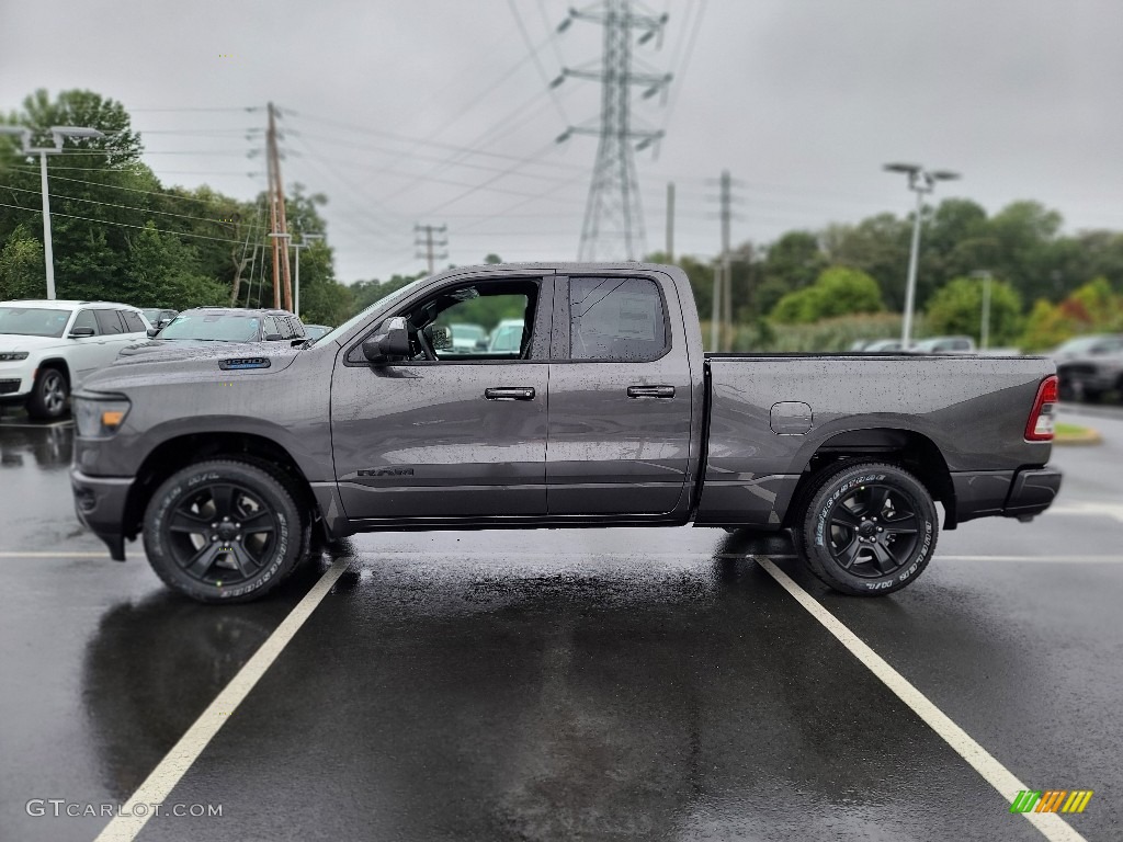 Granite Crystal Metallic 2021 Ram 1500 Big Horn Quad Cab 4x4 Exterior Photo #142898167