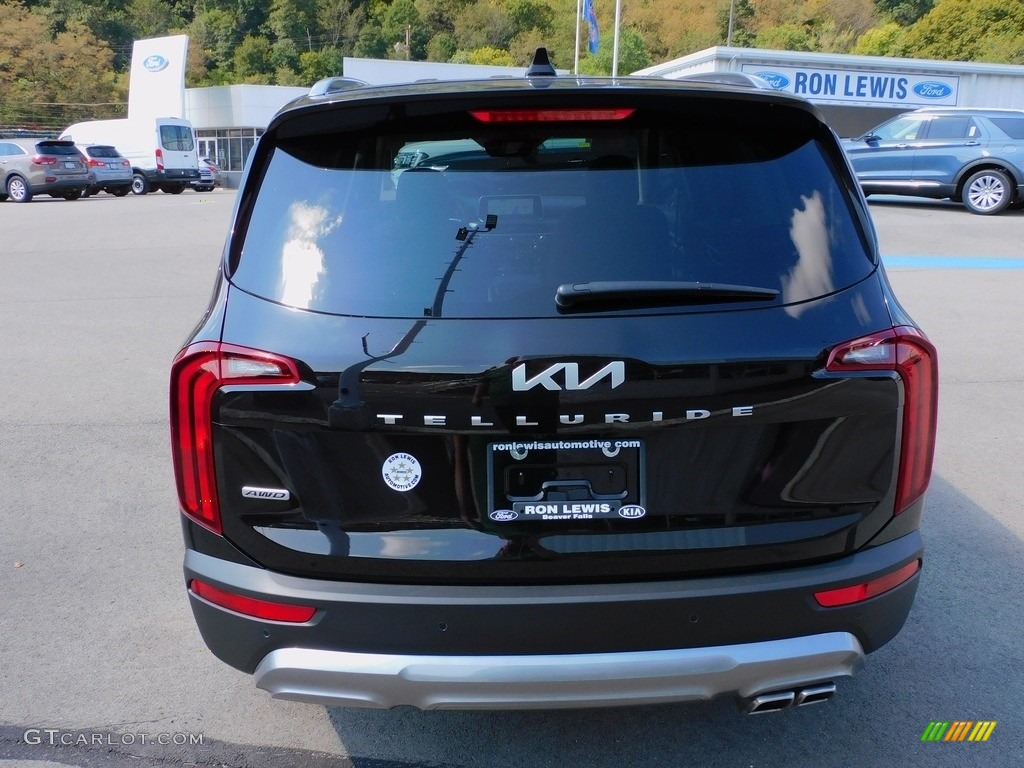 2022 Telluride S AWD - Ebony Black / Black photo #3