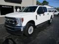 Oxford White - F250 Super Duty XLT Crew Cab 4x4 Photo No. 2