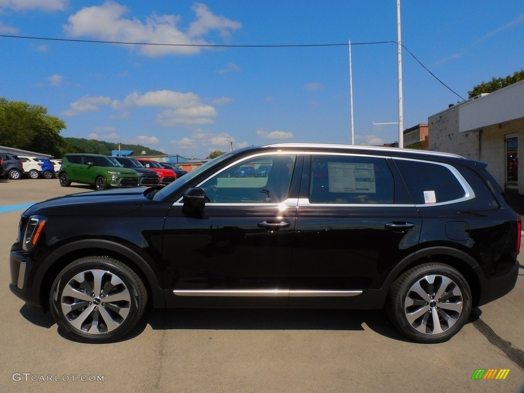 2022 Telluride S AWD - Ebony Black / Black photo #6