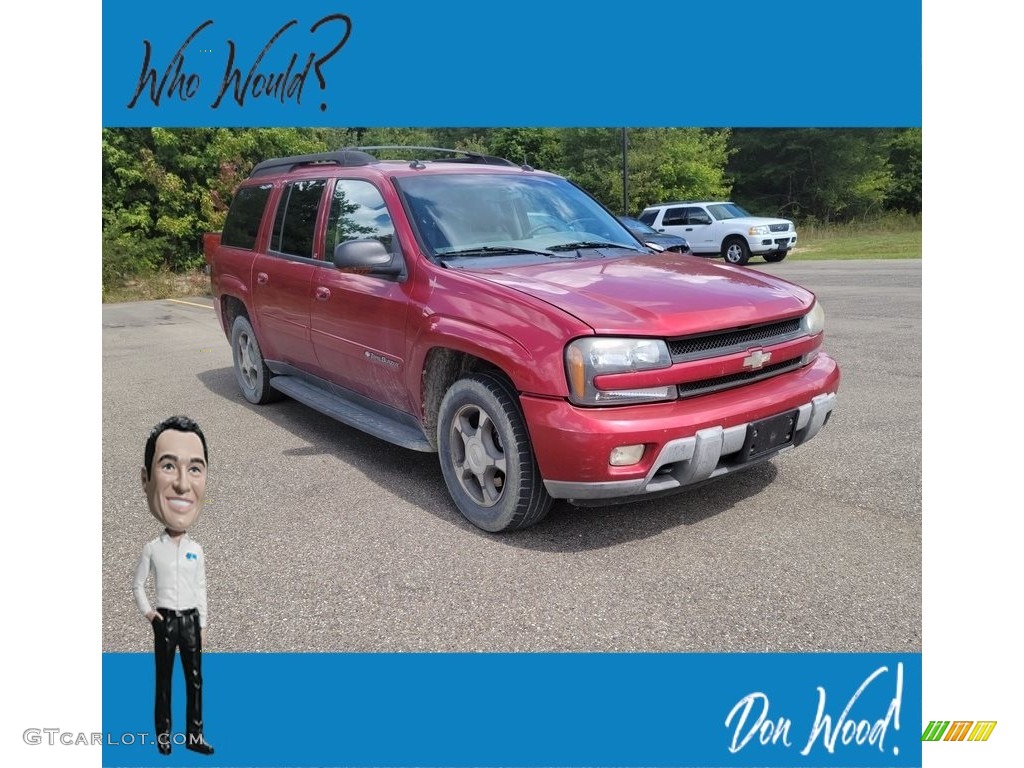 Medium Red Metallic Chevrolet TrailBlazer