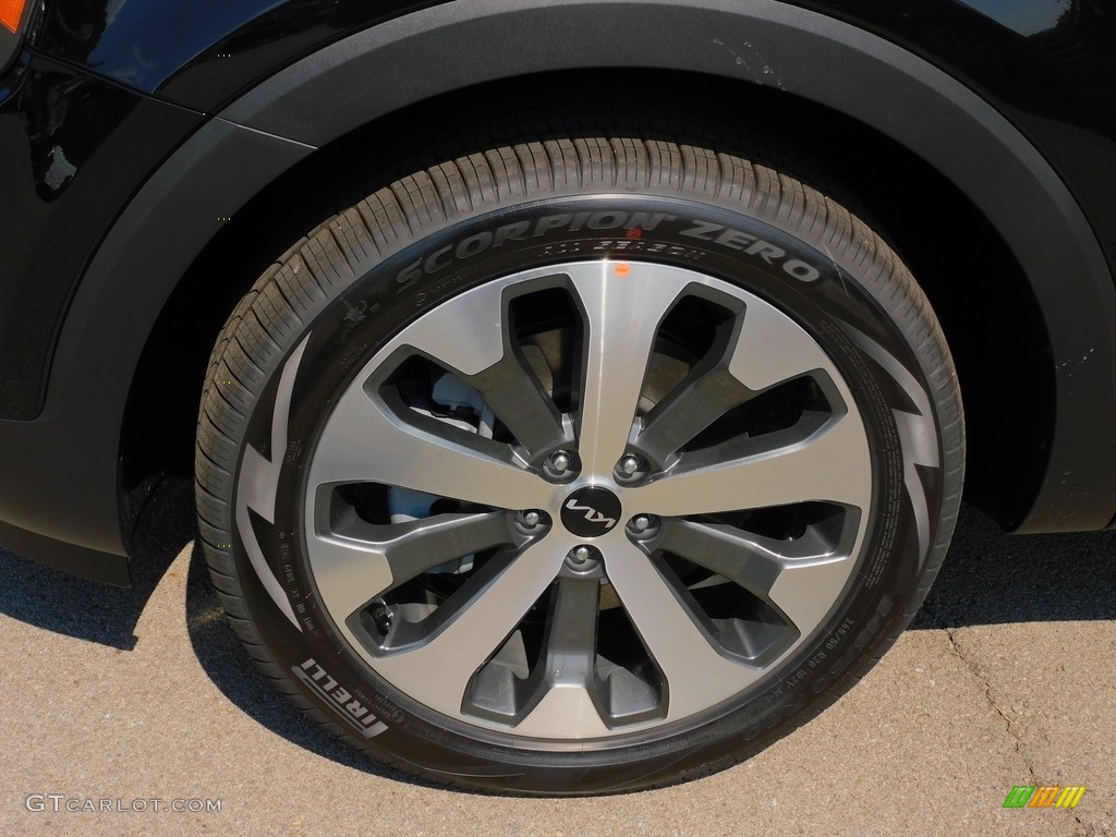 2022 Telluride S AWD - Ebony Black / Black photo #10