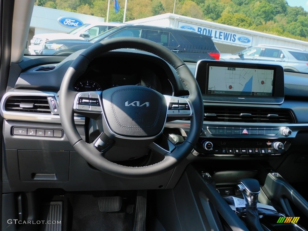 2022 Telluride S AWD - Ebony Black / Black photo #14