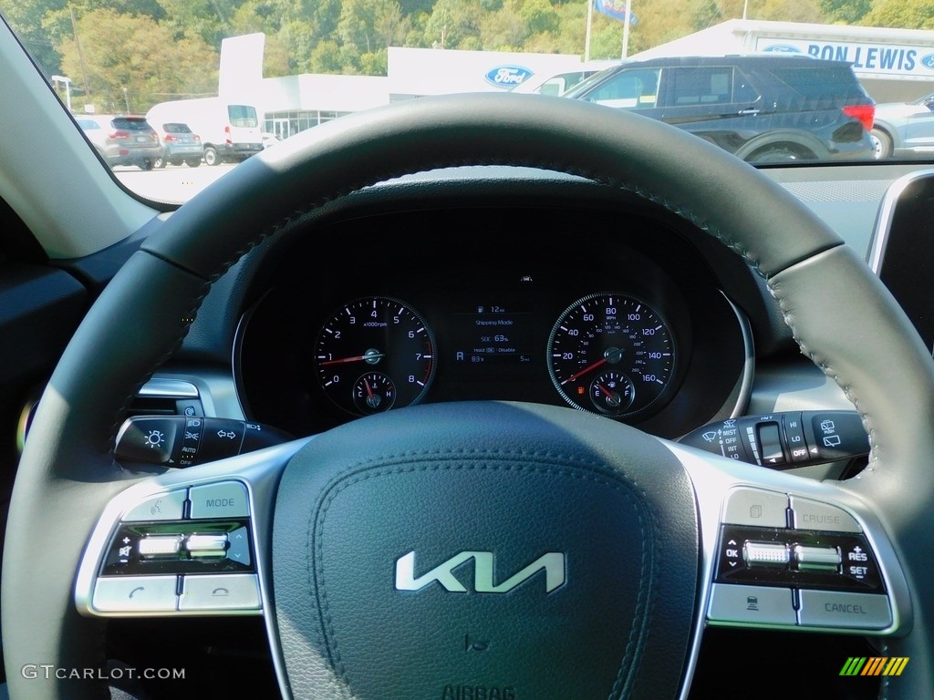 2022 Telluride S AWD - Ebony Black / Black photo #20