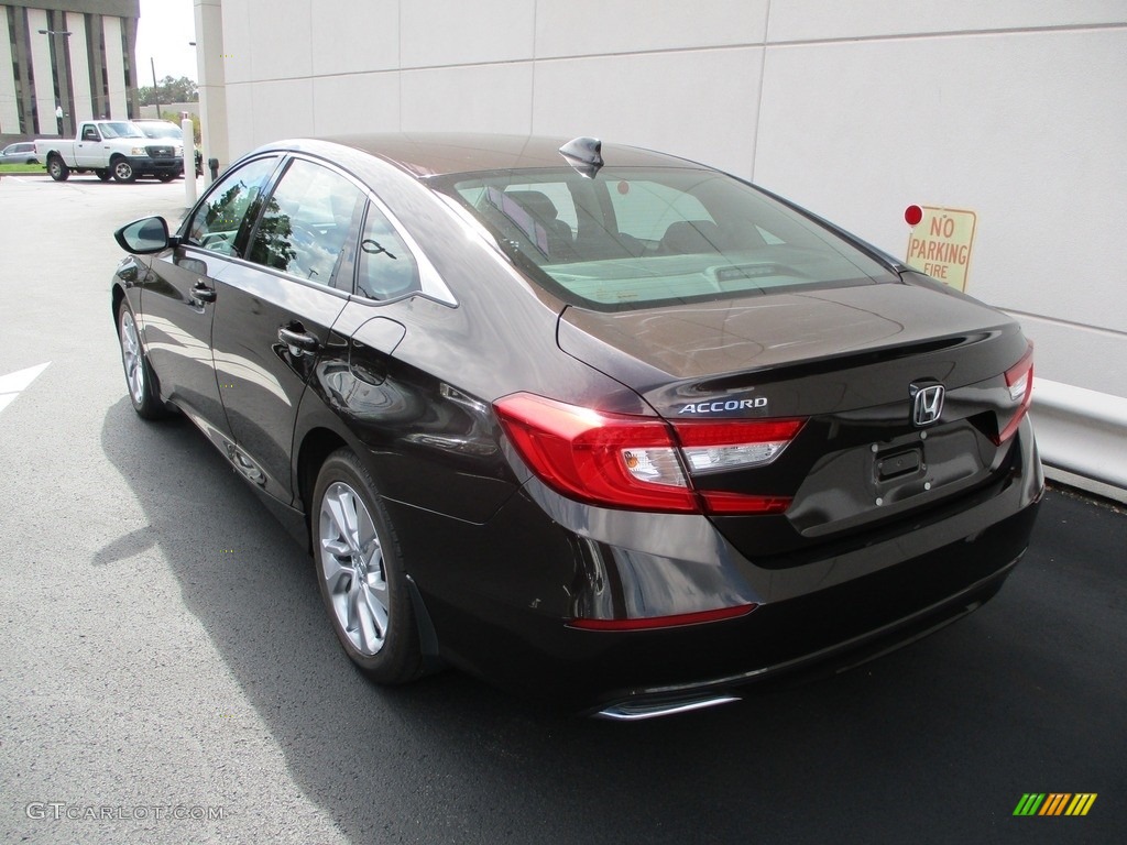 2018 Accord LX Sedan - Kona Coffee Metallic / Black photo #3