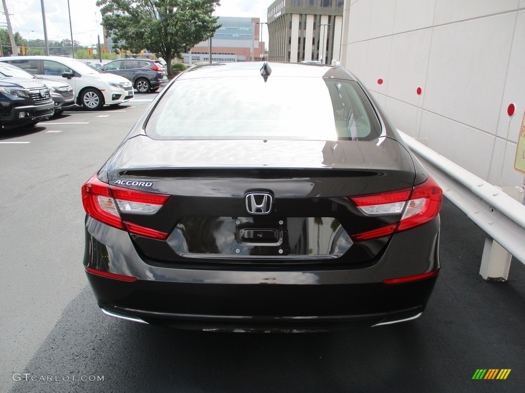2018 Accord LX Sedan - Kona Coffee Metallic / Black photo #4