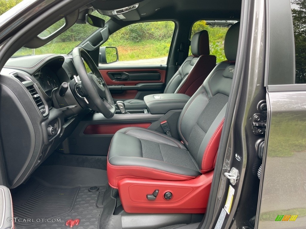Black/TRX Red Interior 2021 Ram 1500 TRX Crew Cab 4x4 Photo #142899211