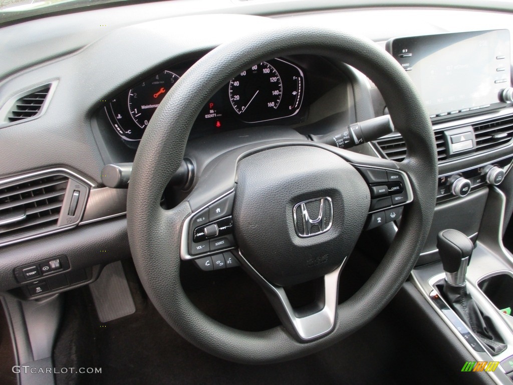 2018 Accord LX Sedan - Kona Coffee Metallic / Black photo #13