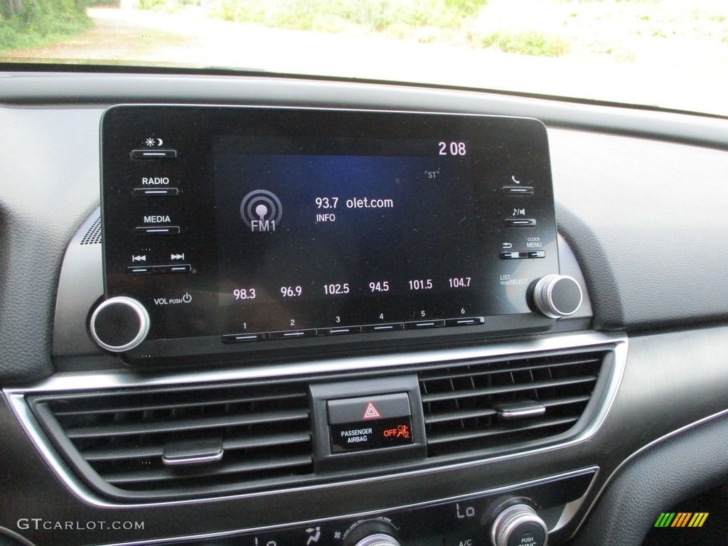 2018 Accord LX Sedan - Kona Coffee Metallic / Black photo #14