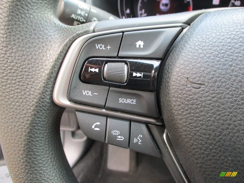 2018 Accord LX Sedan - Kona Coffee Metallic / Black photo #17