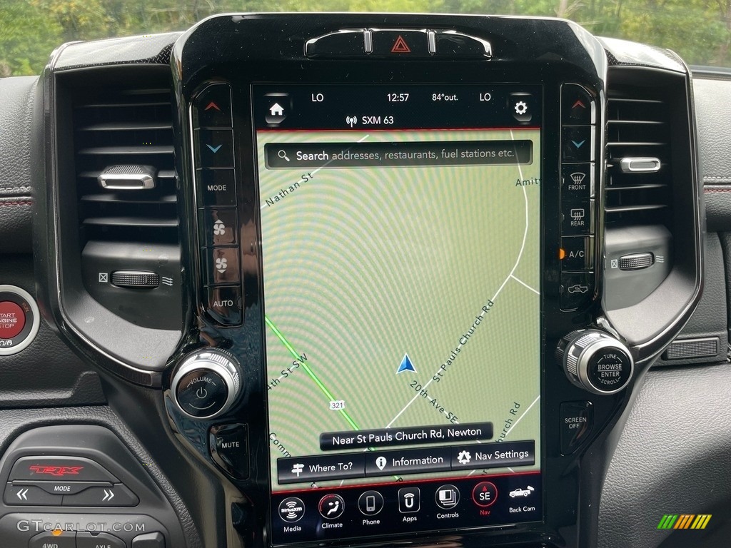 2021 Ram 1500 TRX Crew Cab 4x4 Navigation Photo #142899490