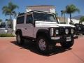 1997 Alpine White Land Rover Defender 90 Hard Top  photo #3