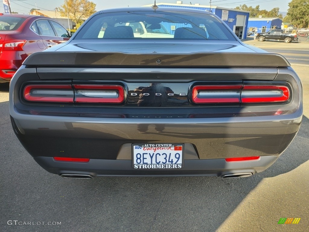 2018 Challenger SXT - Maximum Steel Metallic / Black photo #5