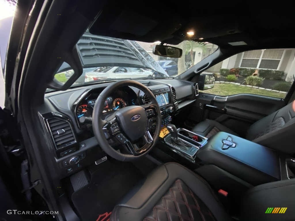 Black Interior 2019 Ford F150 Harley Davidson Edition SuperCrew 4x4 Photo #142900612