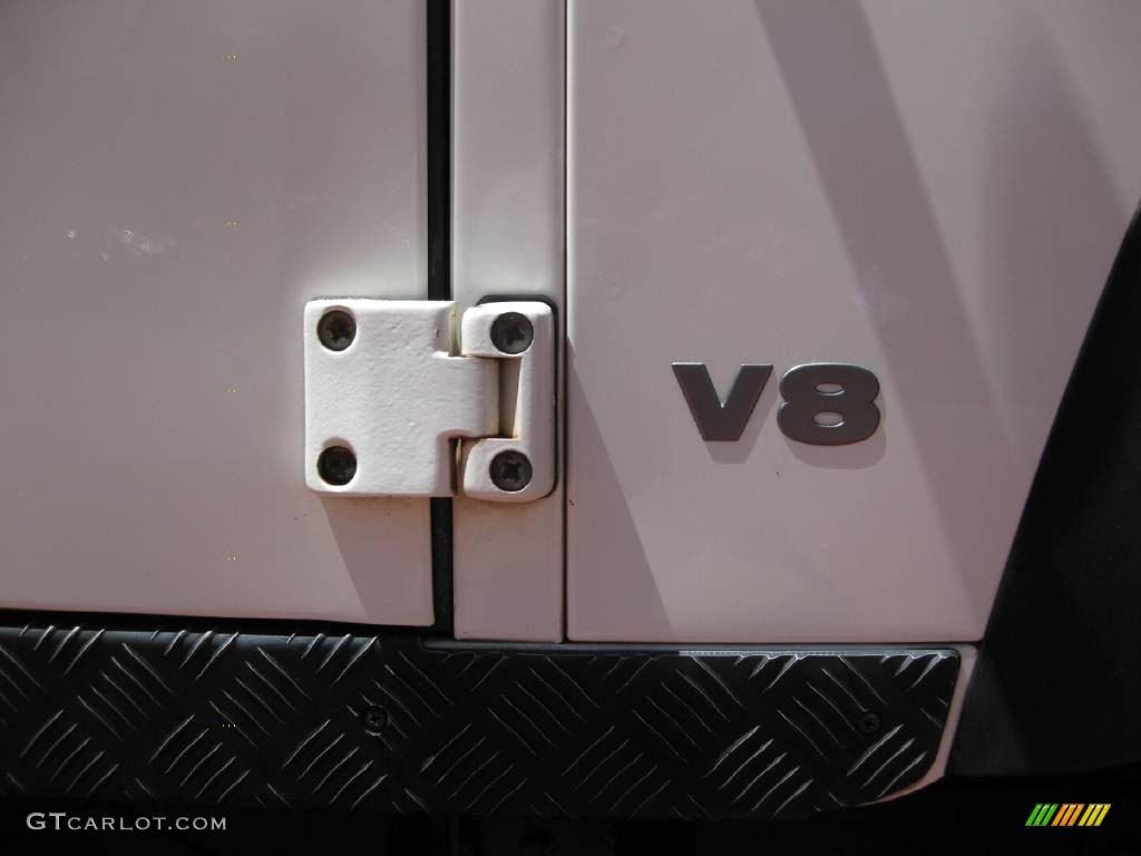 1997 Defender 90 Hard Top - Alpine White / Slate Grey photo #25
