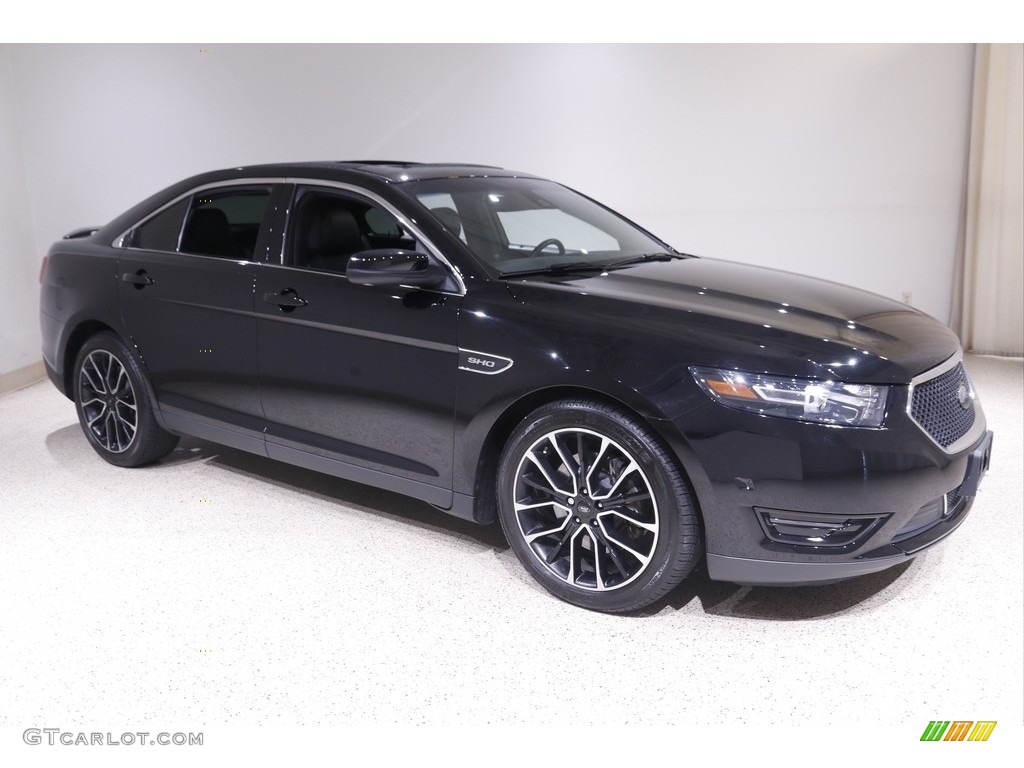 2017 Taurus SHO AWD - Shadow Black / Charcoal Black photo #1