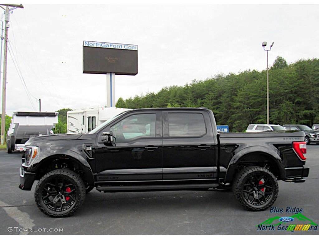 Agate Black 2021 Ford F150 Shelby Off-Road SuperCrew 4x4 Exterior Photo #142902880
