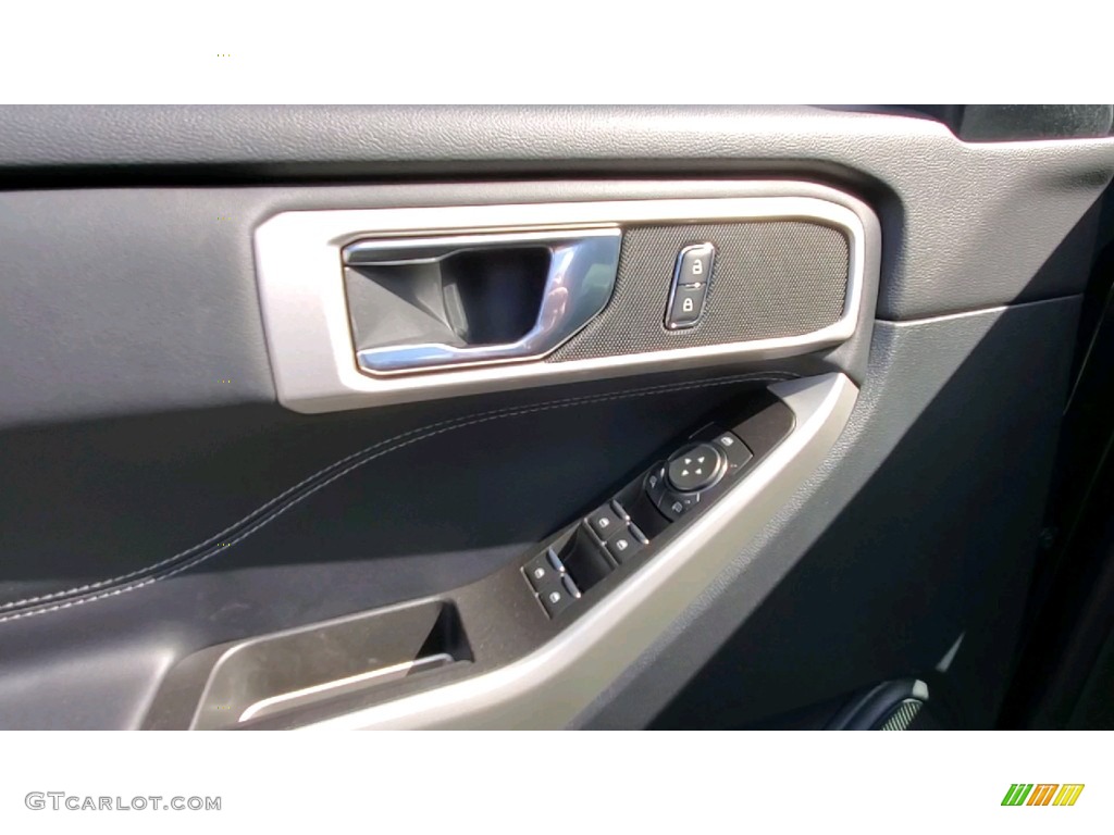 2021 Explorer XLT 4WD - Agate Black Metallic / Ebony photo #13